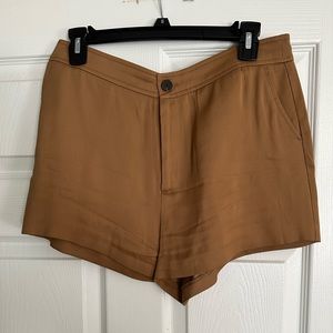 Deep Tan Zara Shorts